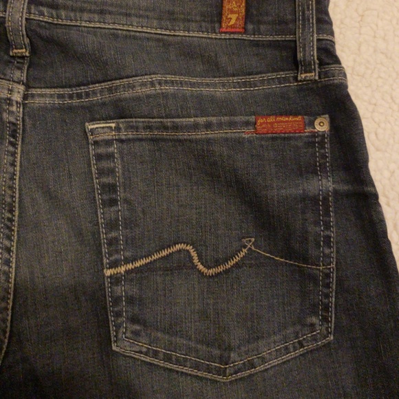 7 For All Mankind Denim - 7 for all mankind "gwenevere" size 31 Jean's